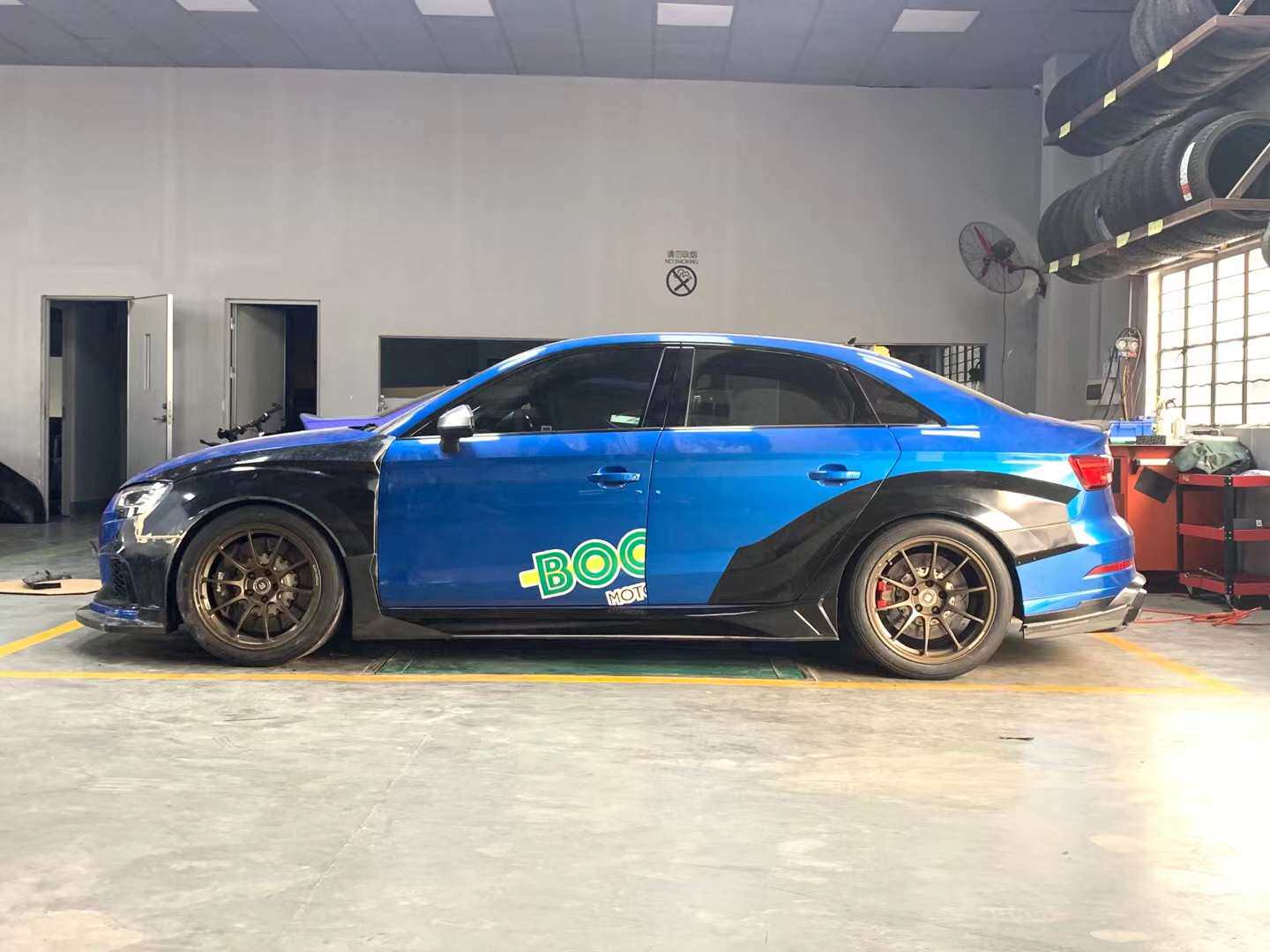 Audi RS3 8v EPR STANCEWORKZ Spec LM Widebody Kit (FRP / Carbon)