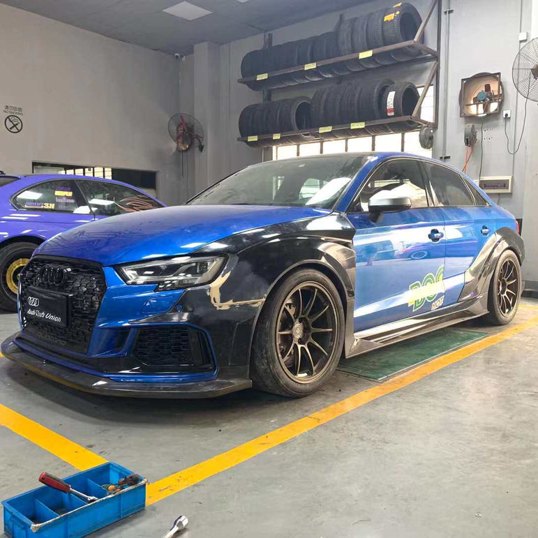 Audi RS3 8v EPR STANCEWORKZ Spec LM Widebody Kit (FRP / Carbon)