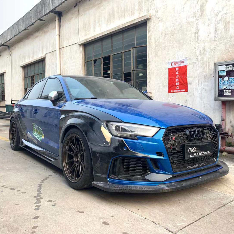 Audi RS3 8v EPR STANCEWORKZ Spec LM Widebody Kit (FRP / Carbon)
