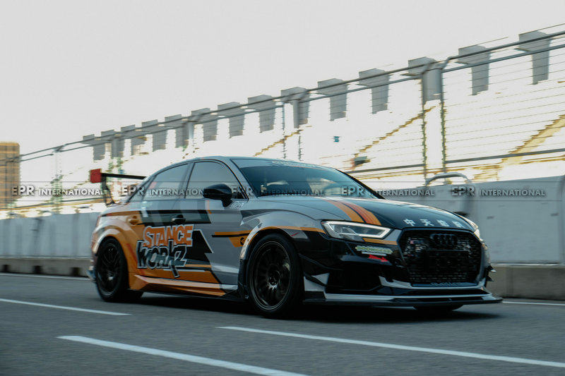 Audi RS3 8v EPR STANCEWORKZ Spec LM Widebody Kit (FRP / Carbon)