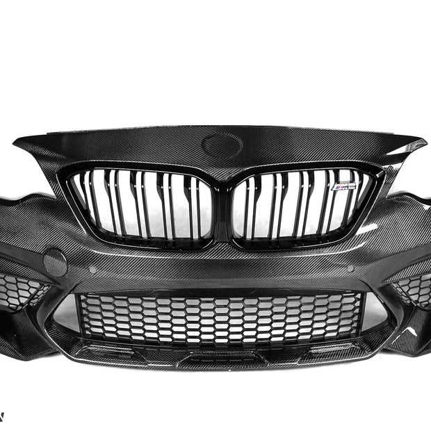BMW F87/M2C Upgrade OEM Full Dry-Carbon Fibre Front Bumper