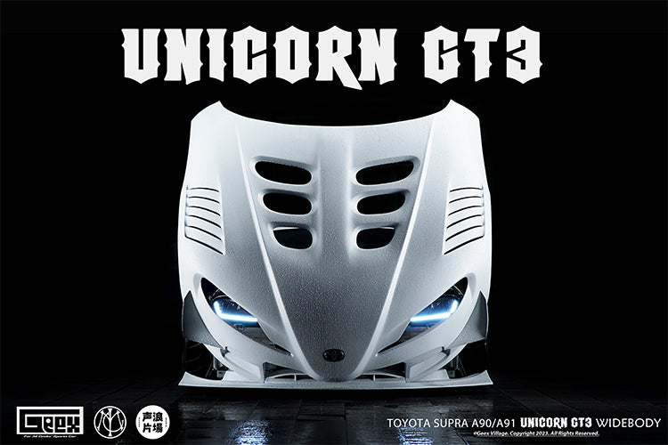 Geex Village Unicorn GT3 Toyota Supra Widebody Carbon / FRP Bodykit