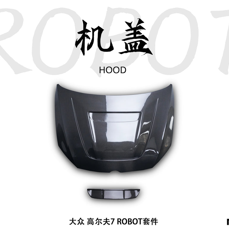 Robot Craftsman Volkswagen Golf / GTI / Golf R MK7 MK7.5 Hood / Bonnet