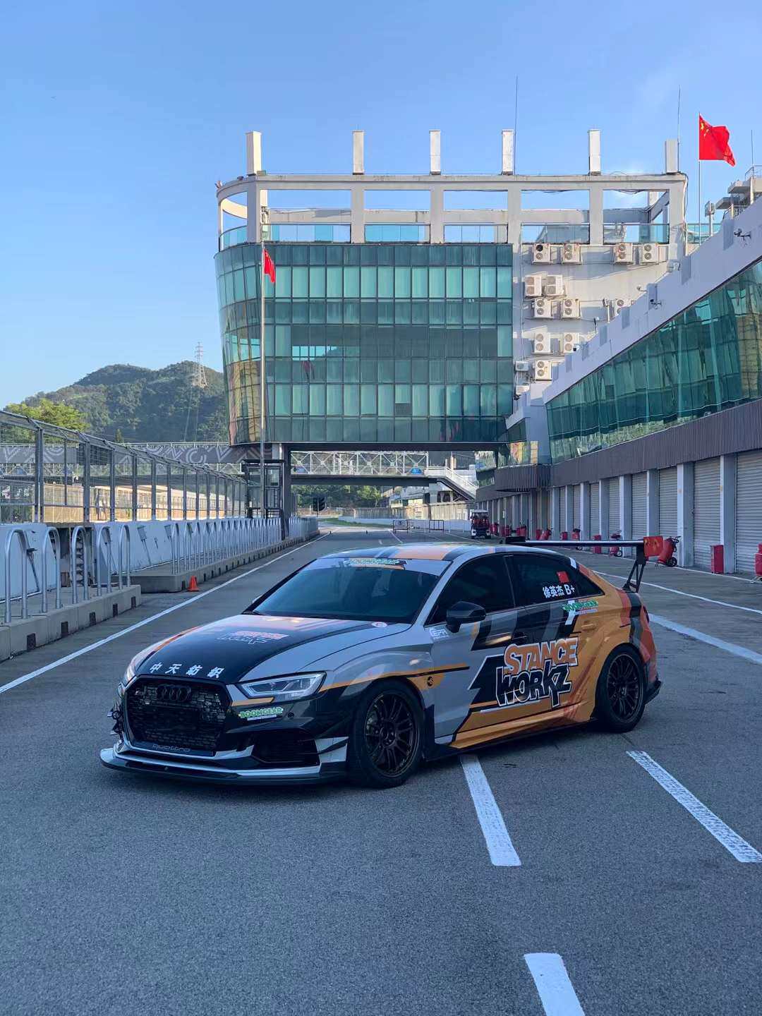 Audi RS3 8v EPR STANCEWORKZ Spec LM Widebody Kit (FRP / Carbon)