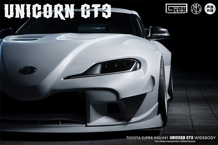 Geex Village Unicorn GT3 Toyota Supra Widebody Carbon / FRP Bodykit