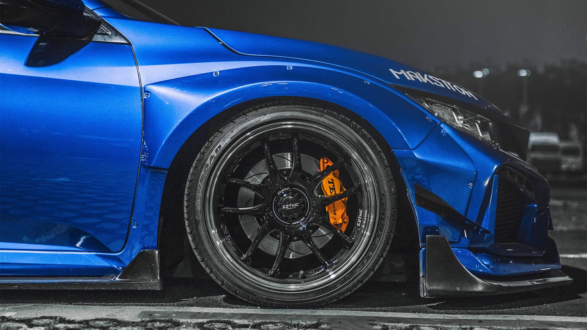 Robot 10th Gen Honda Civic SEDAN FRP Complete Widebody Kit