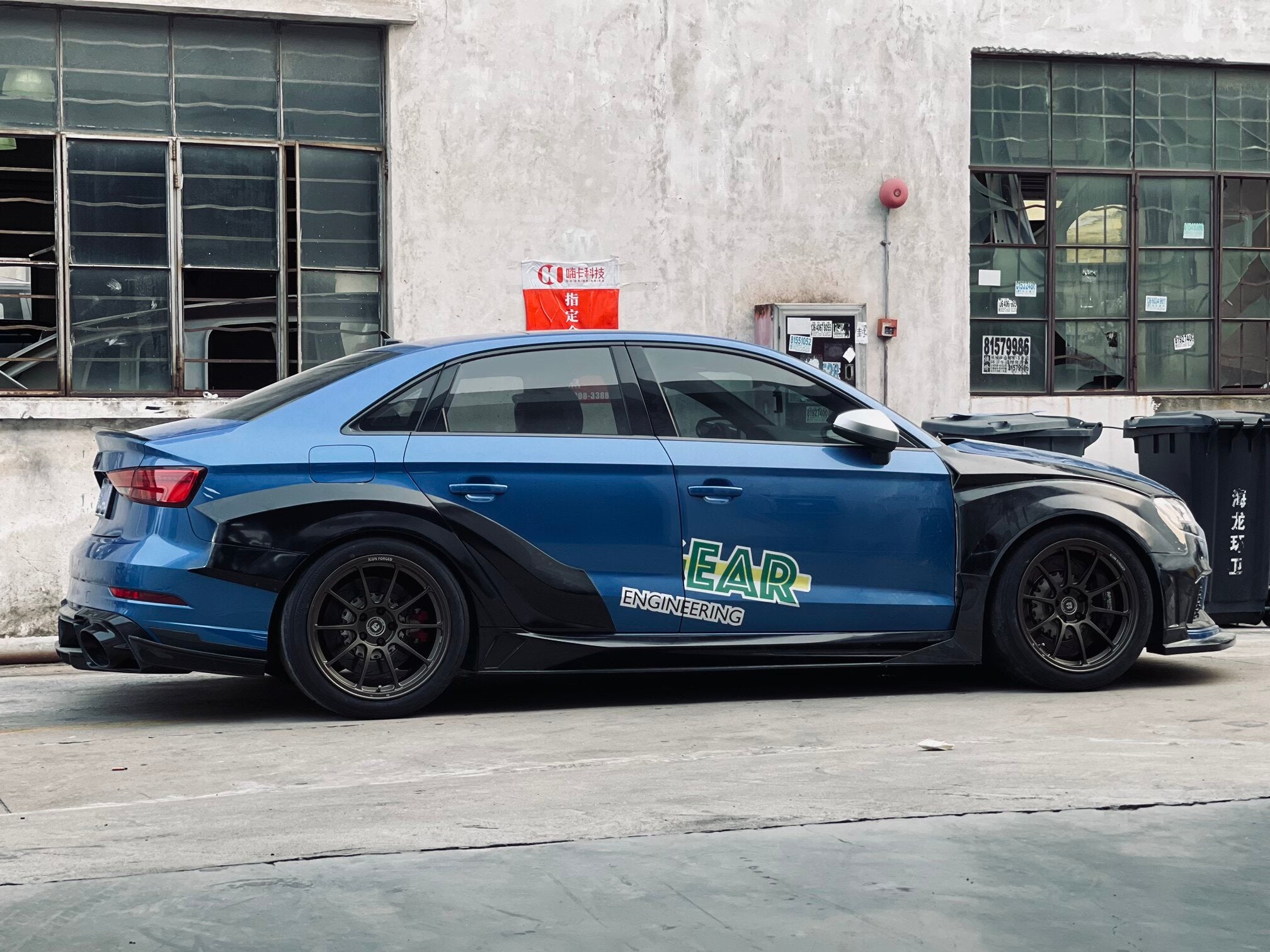 Audi RS3 8v EPR STANCEWORKZ Spec LM Widebody Kit (FRP / Carbon)