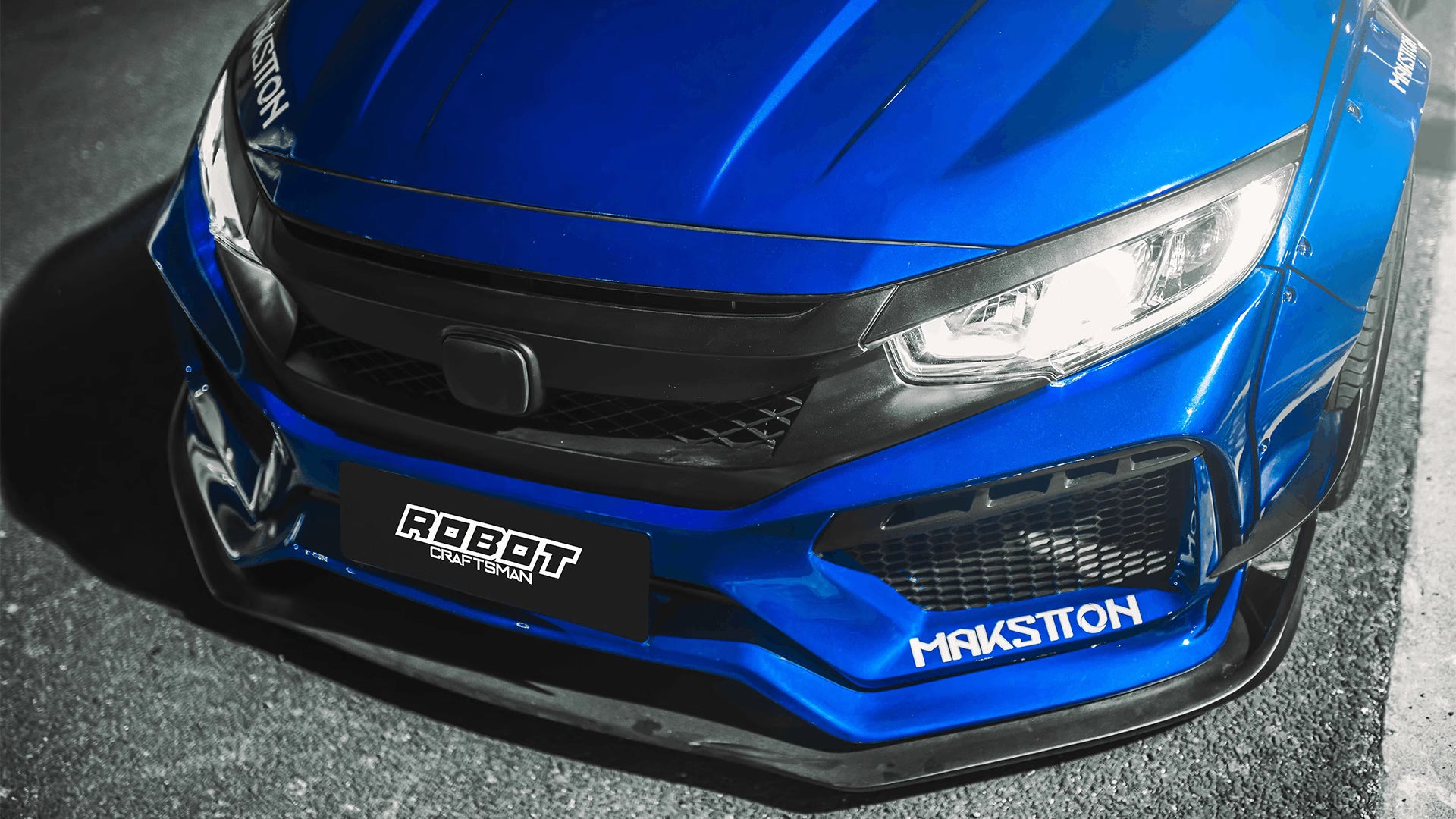 Robot 10th Gen Honda Civic SEDAN FRP Complete Widebody Kit