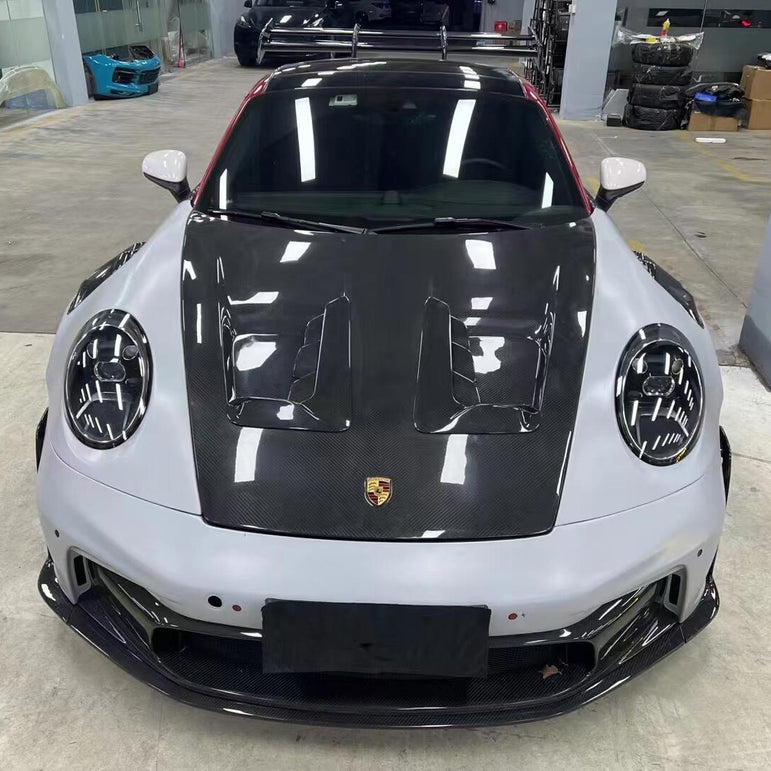 Porsche 911 992.1 Upgrade to GT3 RS Full PP Polypropylene + Dry-Carbon Fibre Conversion Kit