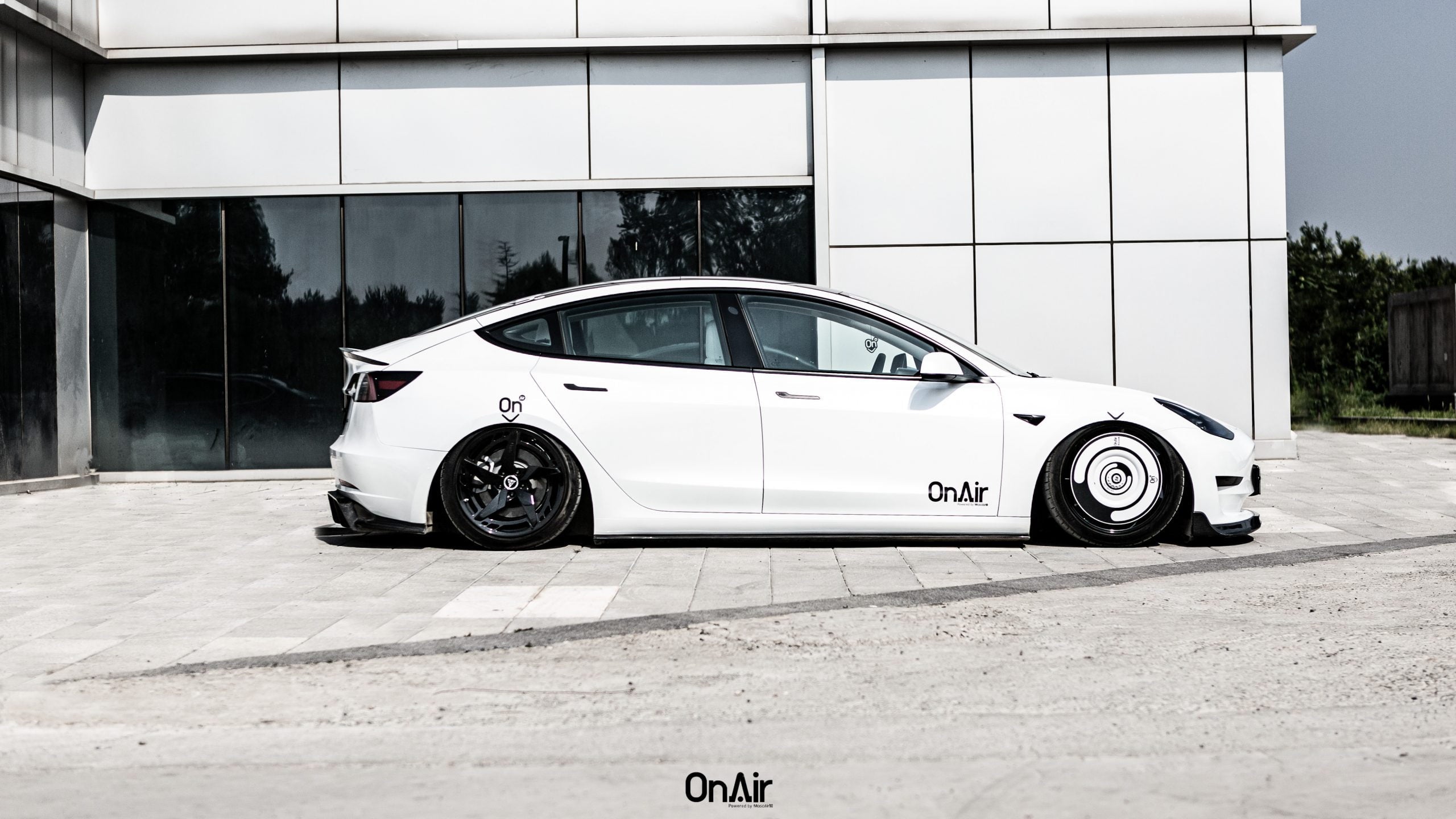 OnAir E3 Series Tesla Model 3 Full Air Suspension System (Fits RWD/AWD ...