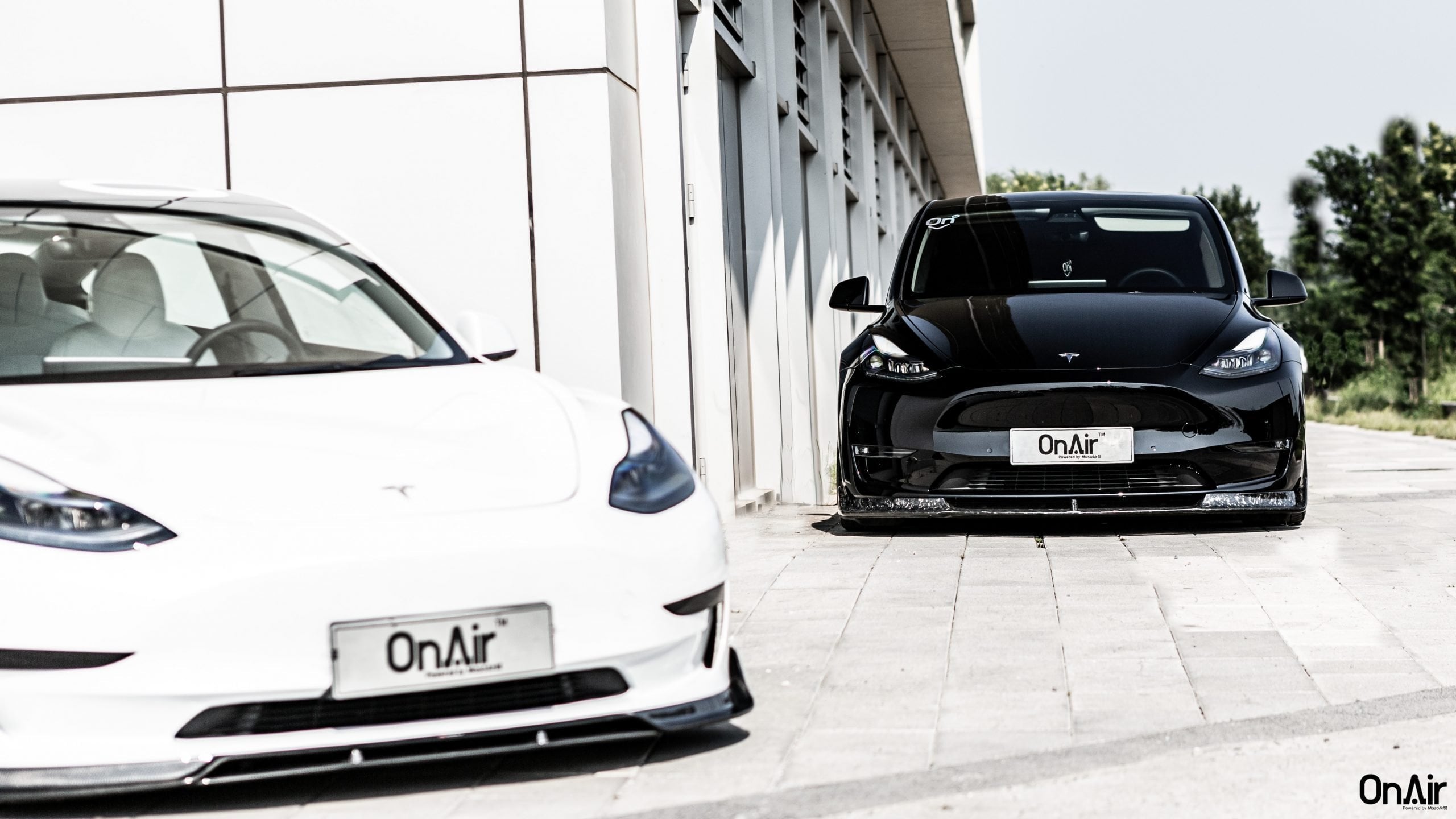 OnAir E3 Series Tesla Model Y Full Air Suspension System (Fits RWD / A ...