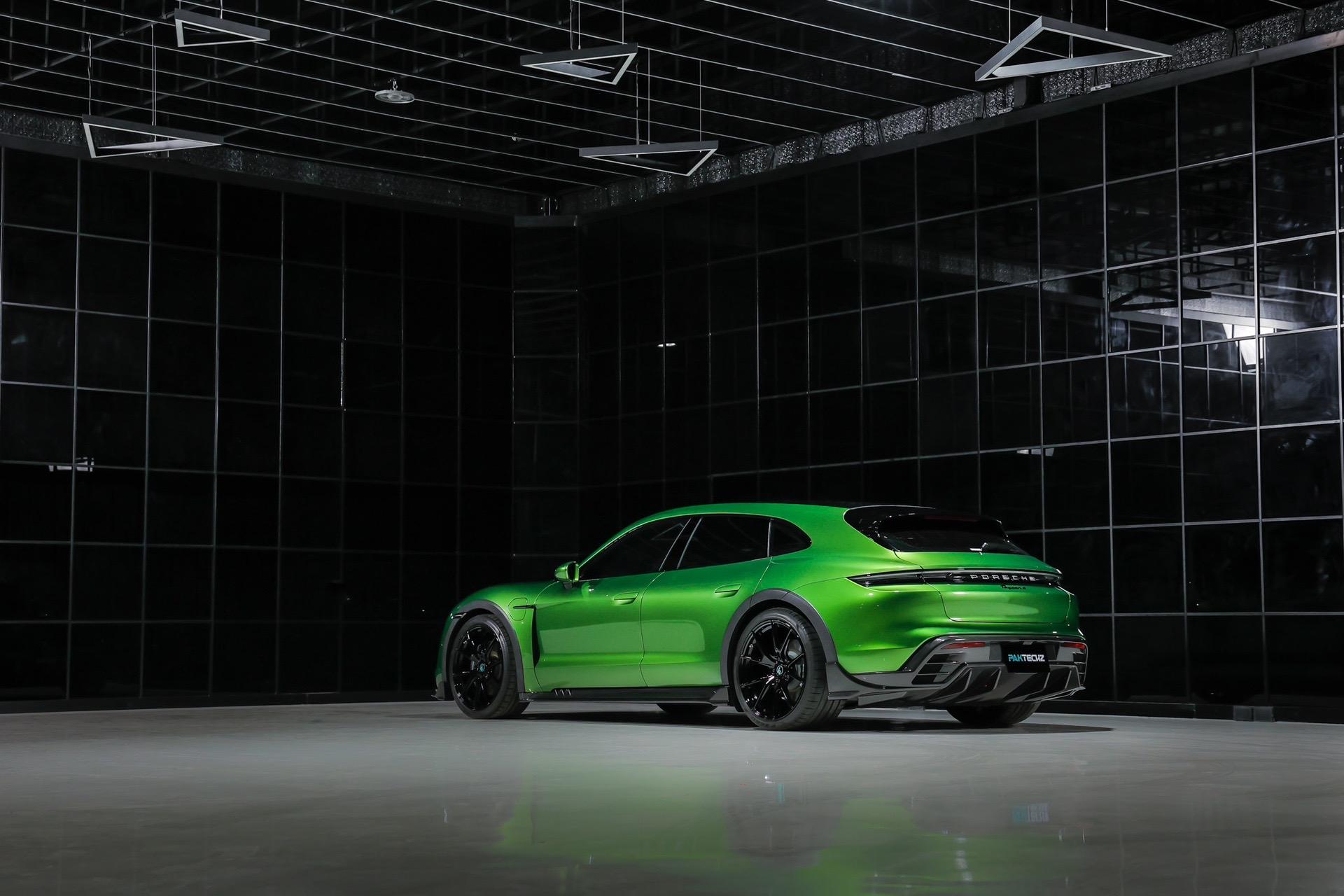 Porsche Taycan / Turismo Paktechz Full Dry Carbon Aerodynamics kit