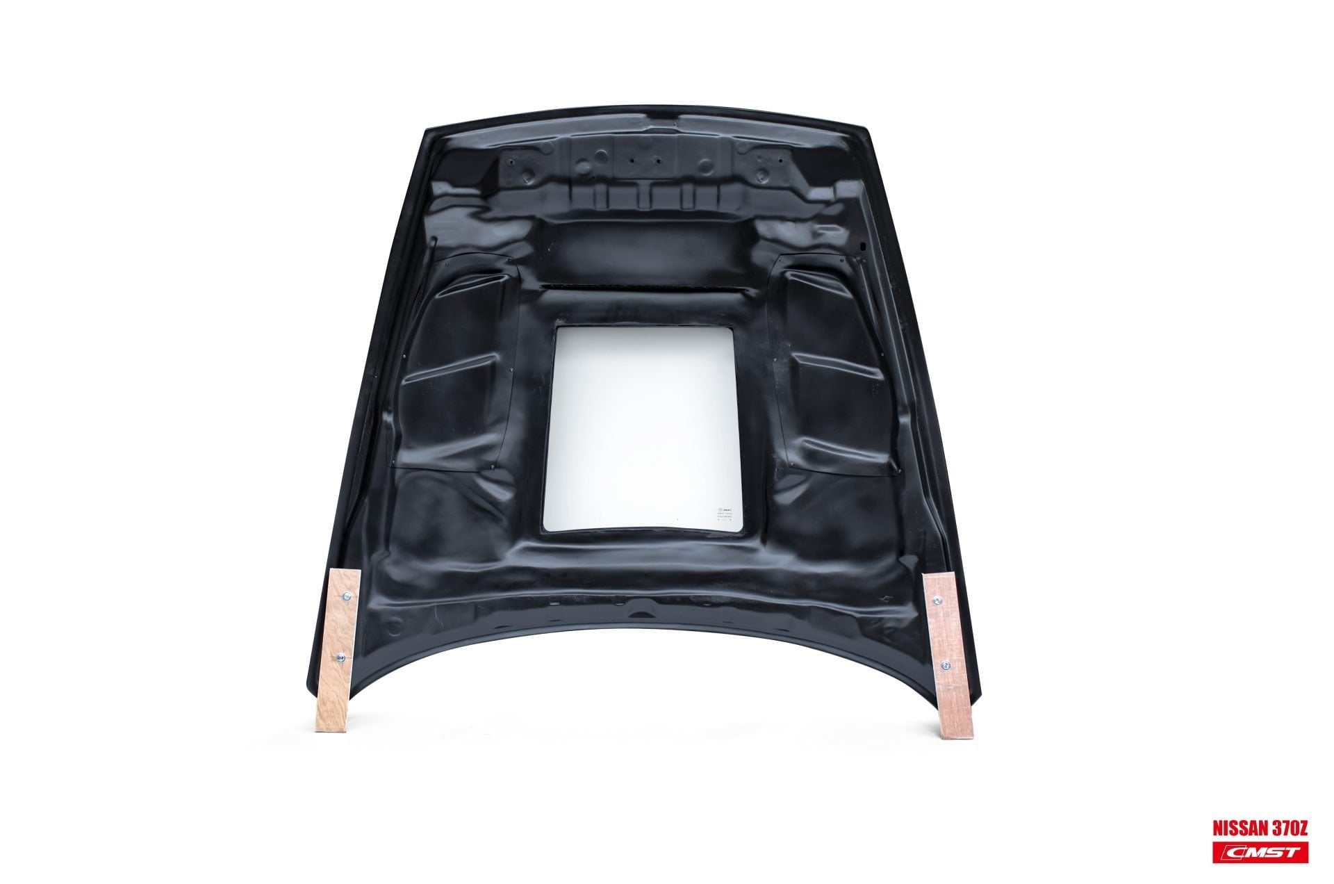 CMST Tuning Carbon Fiber Hood with Tempered Glass for Nissan 370Z Z34 Fairlady Z - Robot Bodykits