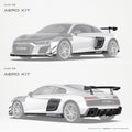 Audi R8 (Gen 2) Paktechz Full Dry Carbon Aerodynamics kit (2019-2023)