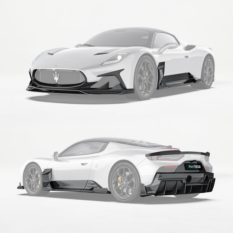 Maserati MC20 Paktechz Full Dry Carbon Aerodynamics Kit