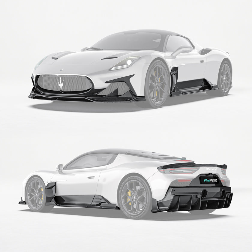 Maserati MC20 Paktechz Full Dry Carbon Aerodynamics Kit