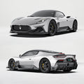 Maserati MC20 Paktechz Full Dry Carbon Aerodynamics Kit