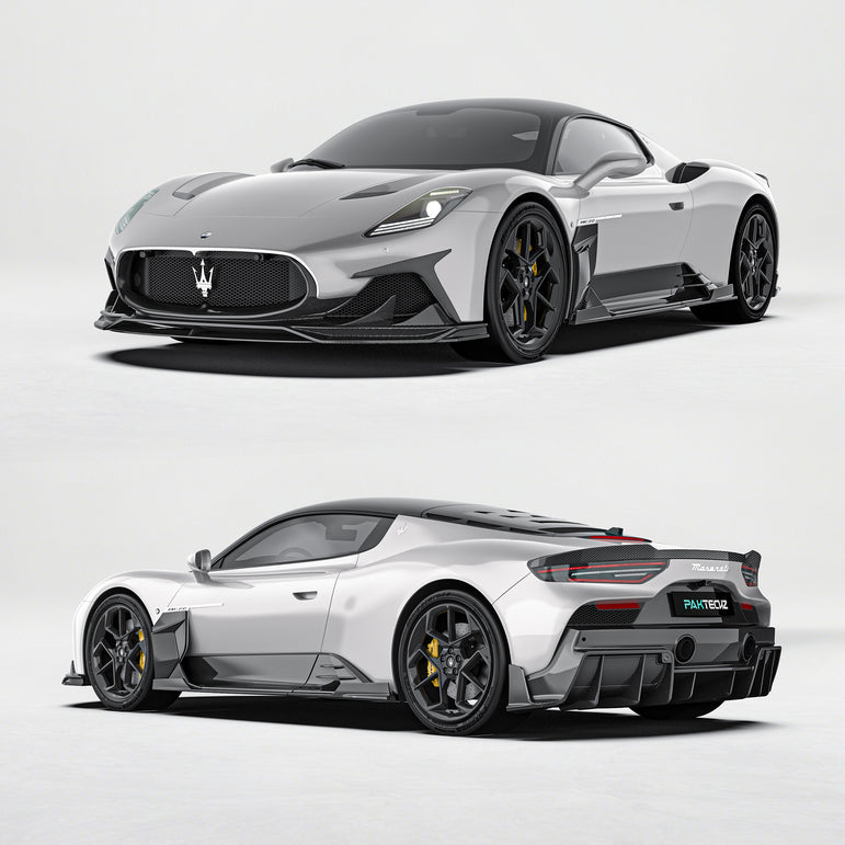 Maserati MC20 Paktechz Full Dry Carbon Aerodynamics Kit