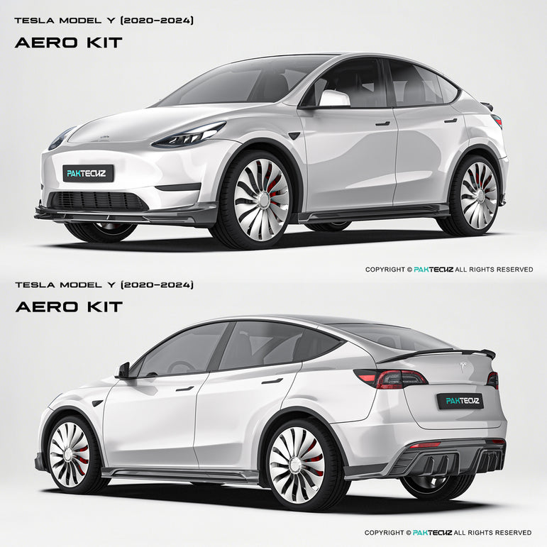 PAKTECHZ Dry Carbon Fibre Bodykit for for Tesla Model Y 2020-2024