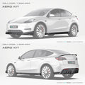 PAKTECHZ Dry Carbon Fibre Bodykit for for Tesla Model Y 2020-2024