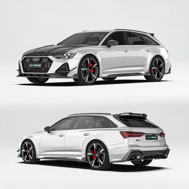 Audi RS6 C8 Paktechz Full Dry Carbon Aerodynamics kit