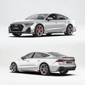 Audi RS7 C8 Paktechz Full Dry Carbon Aerodynamics kit - Robot Bodykits
