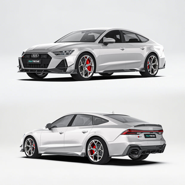 Audi RS7 C8 Paktechz Full Dry Carbon Aerodynamics kit - Robot Bodykits