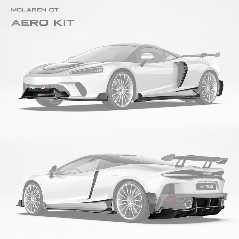 Mclaren GT Paktechz Full Dry Carbon Aerodynamics Kit