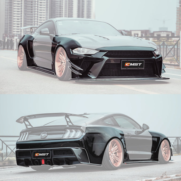 CMST Carbon Fiber Widebody kit for Ford Mustang S550.2 2018-ON - Robot Bodykits