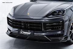 CMST Tuning Pre-preg Carbon Fiber Front Intake Vents Trim For Porsche Cayenne 9Y0 Facelift