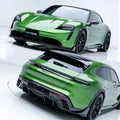 Porsche Taycan / Turismo Paktechz Full Dry Carbon Aerodynamics kit