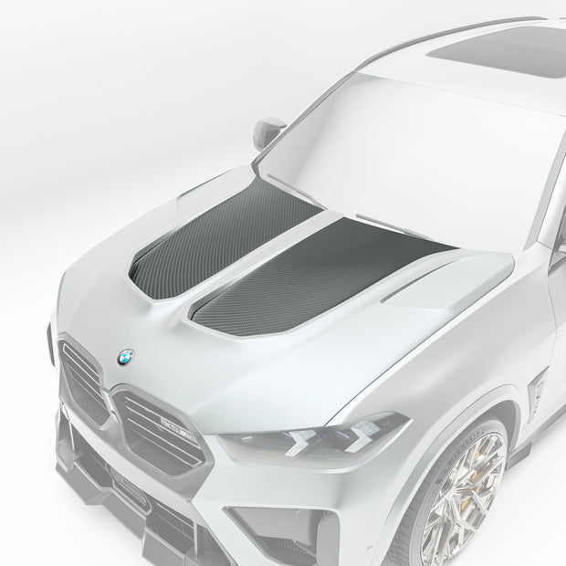 BMW X5M F95 LCI Carbon Fiber Hood