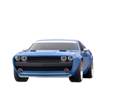 ROBOT CRAFTSMAN Front Bumper "BANDIT" for Dodge Challenger 2015-ON