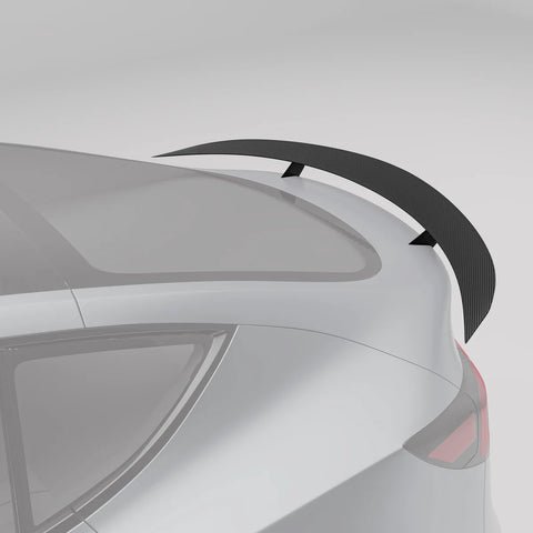 RevoZport Tesla Model Y 2021-2024 Carbon Fiber Rear Spoiler
