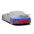 Robot Works Mercedes AMG GT Rear Bumper & Diffuser