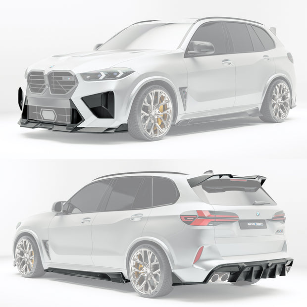 BMW X5M F95 LCI Carbon Fiber Bodykit