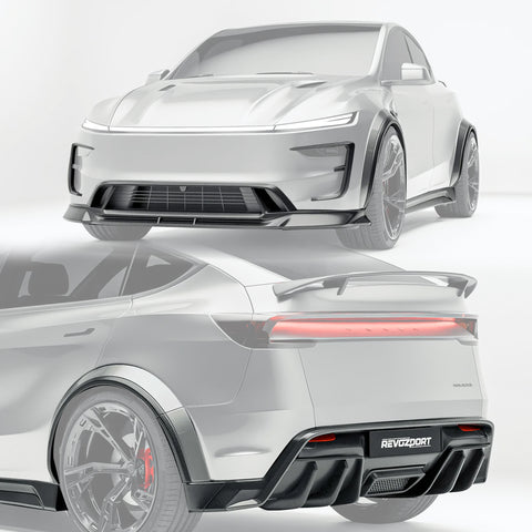 Revozport Model Y 2025+ Juniper Widebody Prepreg Carbon Fibre Bodykit