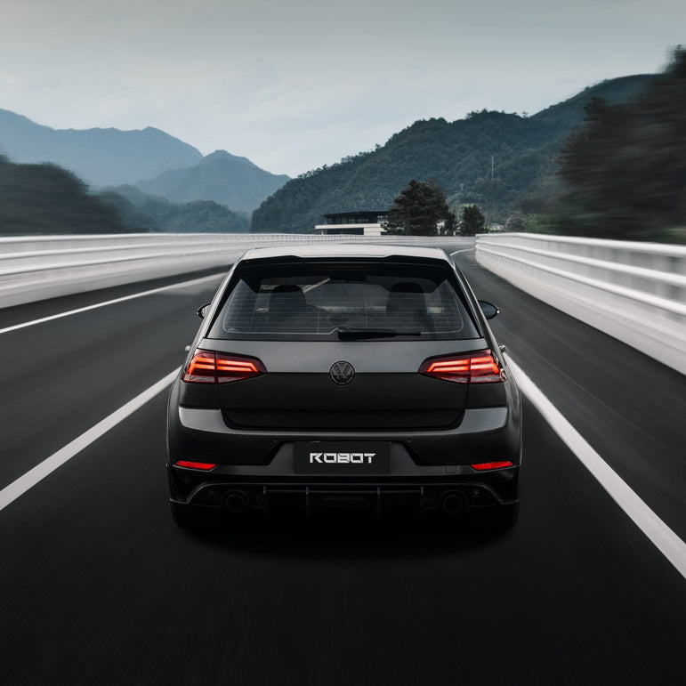 Robot Craftsman Volkswagen Golf / GTI / Golf R MK7 MK7.5 Fibre Glass Reinforced Plastic Complete Front Bumper (FRP)