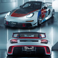 Robot Porsche 987.2 (2009–2012) "Stuka" Cayman Full FRP & Partial Carbon Widebody Kit