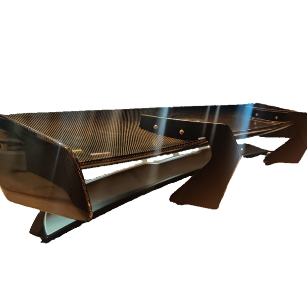 ROBOT CRAFTSMAN Carbon Fiber or FRP Swan Neck Hammer GT Wing For Dodge Challenger Scatpack RT Hellcat