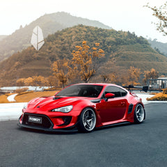 Robot Craftsman Toyota GT86 / BRZ Fibre Glass Reinforced Plastic Complete Body Kit (FRP)