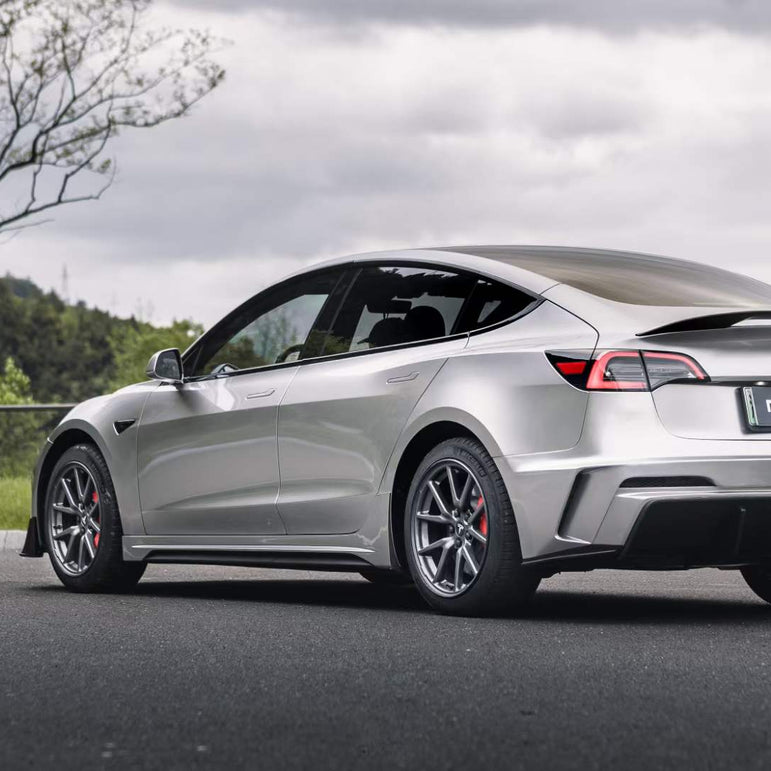 Robot Craftsman Widebody Tesla Model 3 “HACKER” Spoiler Options