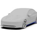 Robot Craftsman Tesla Model 3 Highland Side Skirts