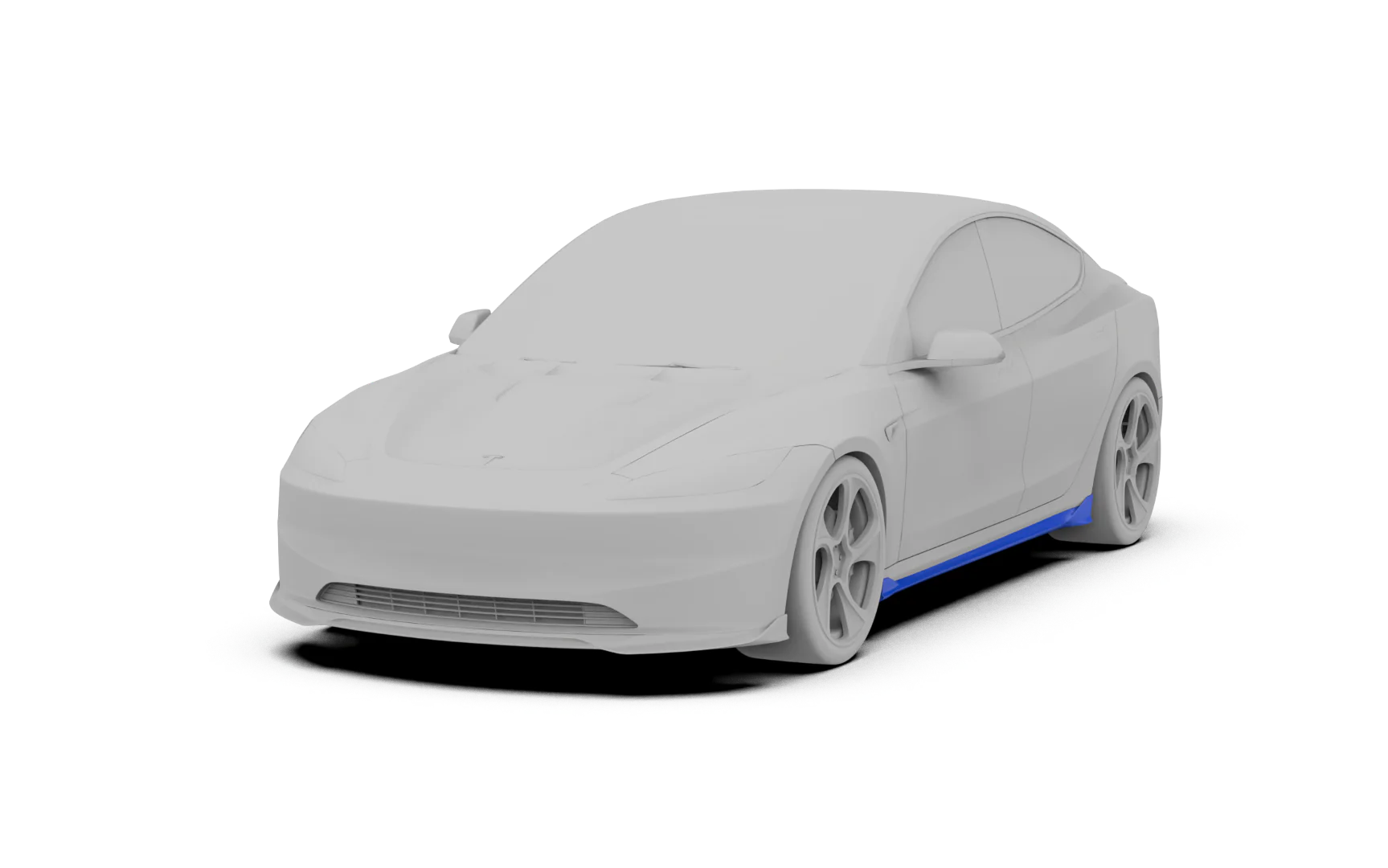 Robot Craftsman Tesla Model 3 Highland Side Skirts