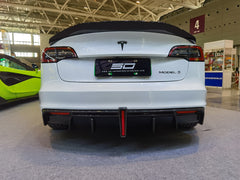 Robot Craftsman Tesla Model 3 "Crypton" Rear Bumper & Diffuser