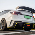 Robot Craftsman Tesla Model 3 “HACKER” Rear Bumper & Diffuser  (2017–2023 pre-facelift)