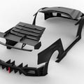 Robot Craftsman Nissan GTR Body Kit R35 Duck Tail Spoiler