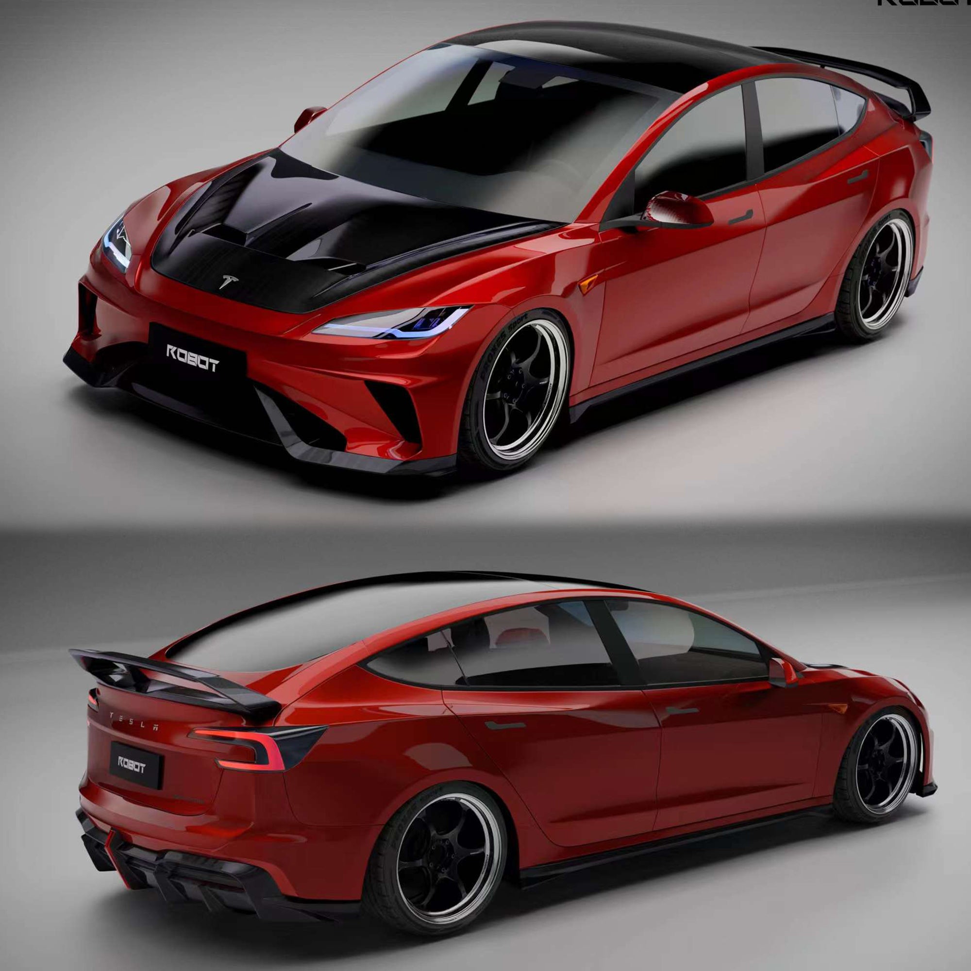 Robot Craftsman Tesla Model 3 Highland 