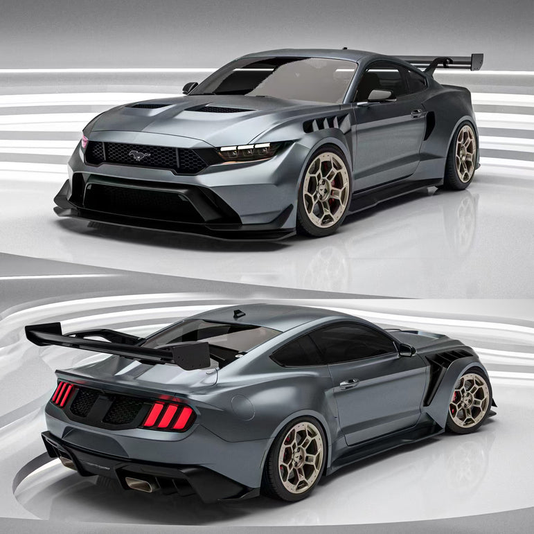 Robot Ford Mustang V5 GTR Widebody Kit for S550.1 & S550.2