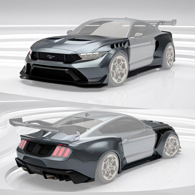 Robot Ford Mustang V5 GTR Widebody Kit for S550.1 & S550.2